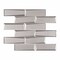 Andova Tiles SAMPLE-Daazen Borealis 2 in. x 6 in. Glass Mosaic Wall Tile SAM-ANDDAA968 - alternate 4